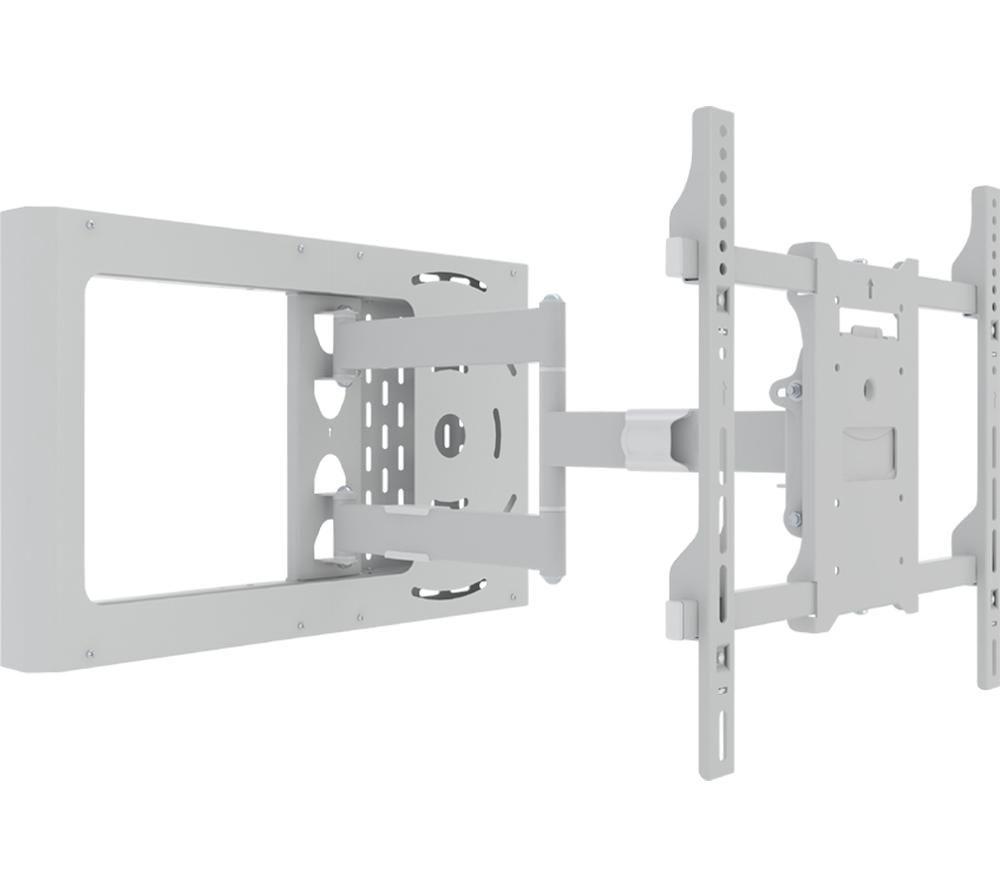 MULTIBRACKETS Hospitality Flex arm with STB Enclosure Tilt & Swivel 37 - 70" TV Bracket - White image number 8 of 17