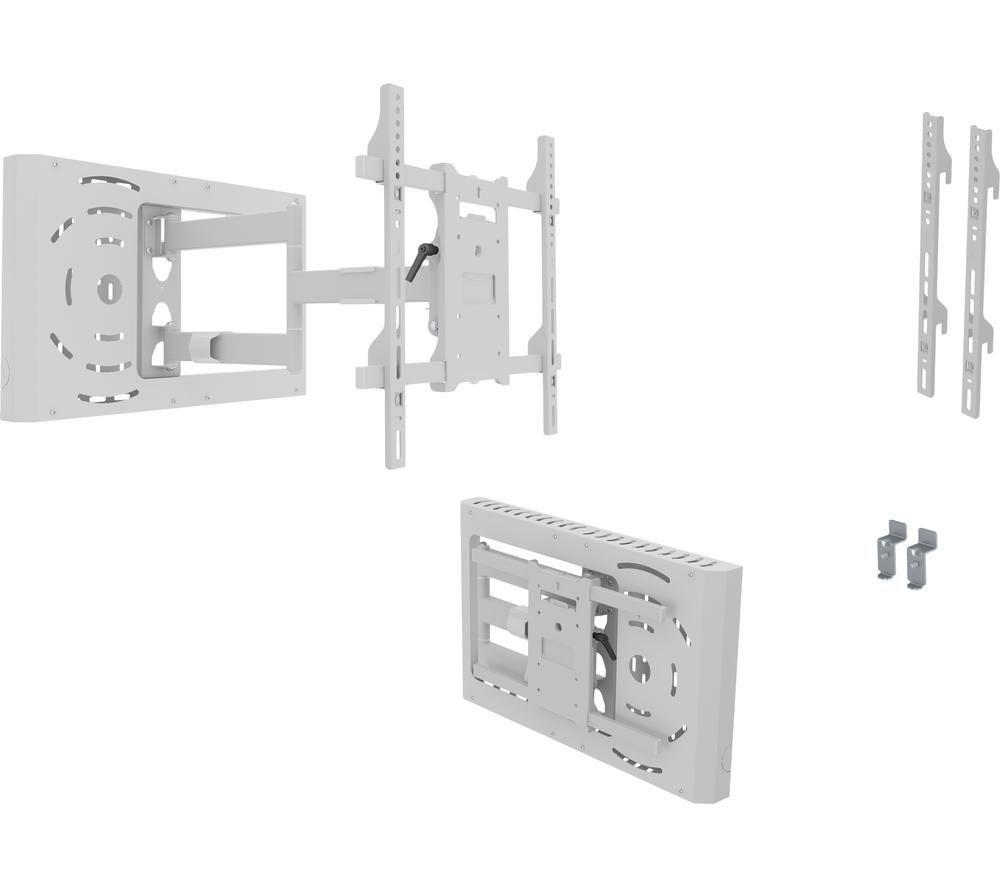MULTIBRACKETS Hospitality Flex arm with STB Enclosure Tilt & Swivel 37 - 70" TV Bracket - White image number 12 of 17