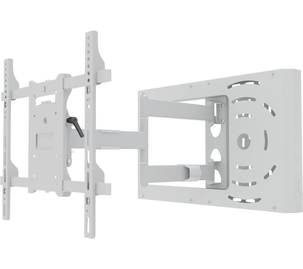 MULTIBRACKETS Hospitality Flex arm with STB Enclosure Tilt & Swivel 37 - 70" TV Bracket - White image number 14 of 17