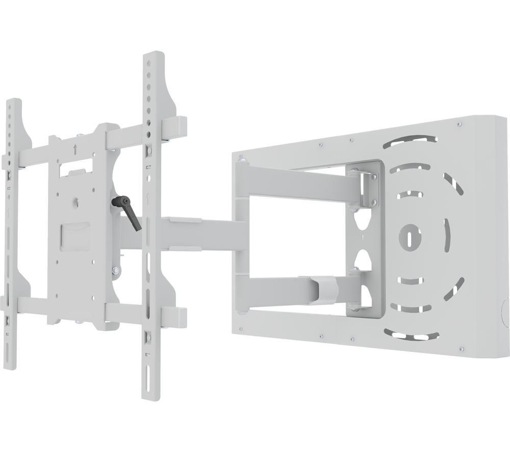 MULTIBRACKETS Hospitality Flex arm with STB Enclosure Tilt & Swivel 37 - 70" TV Bracket - White image number 16 of 17