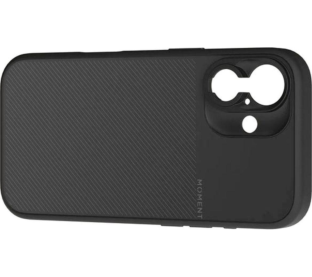 MOMENT Case for iPhone 16 - Compatible with MagSafe - Black image number 2 of 3