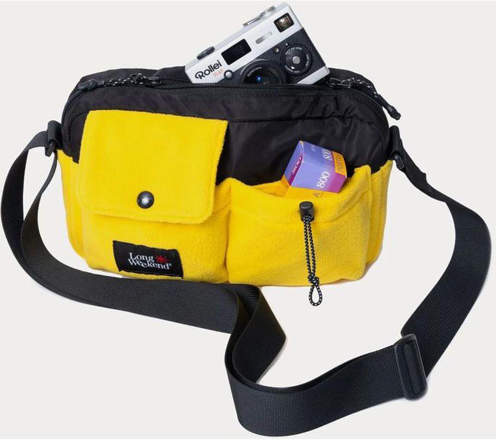 LONG WEEKEND Santa Fe Shoulder Camera Bag - Yellow image number 5 of 5