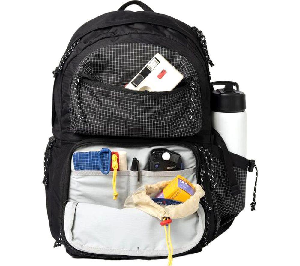 LONG WEEKEND Morro Convertible Camera Backpack - Black image number 6 of 6