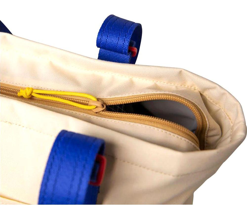 LONG WEEKEND Beacon 16" Laptop Tote Bag - Blue & Beige image number 3 of 5