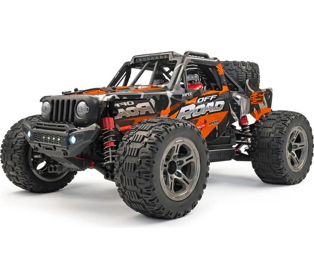 RCG 10-Series Remote Control Brushed Desert Truck - Orange image number 7 of 13