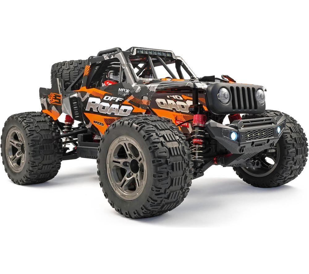 RCG 10-Series Remote Control Brushless Desert Truck - Orange image number 2 of 10