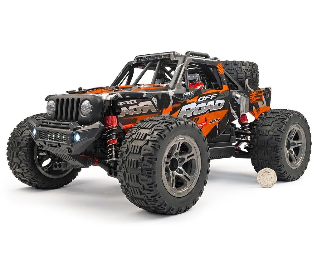 RCG 10-Series Remote Control Brushless Desert Truck - Orange image number 11 of 15