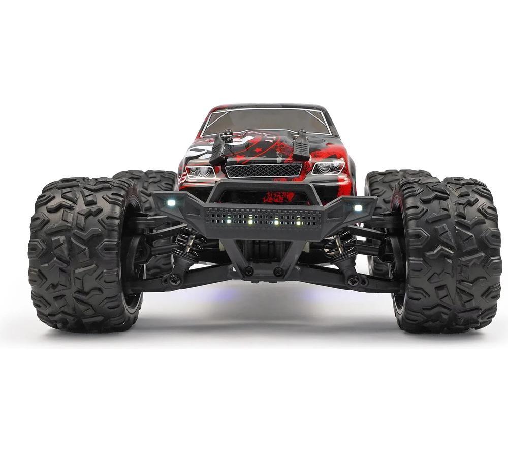 RCG 18-Series Remote Control Brushed Electric Monster Truck - Red image number 11 of 14