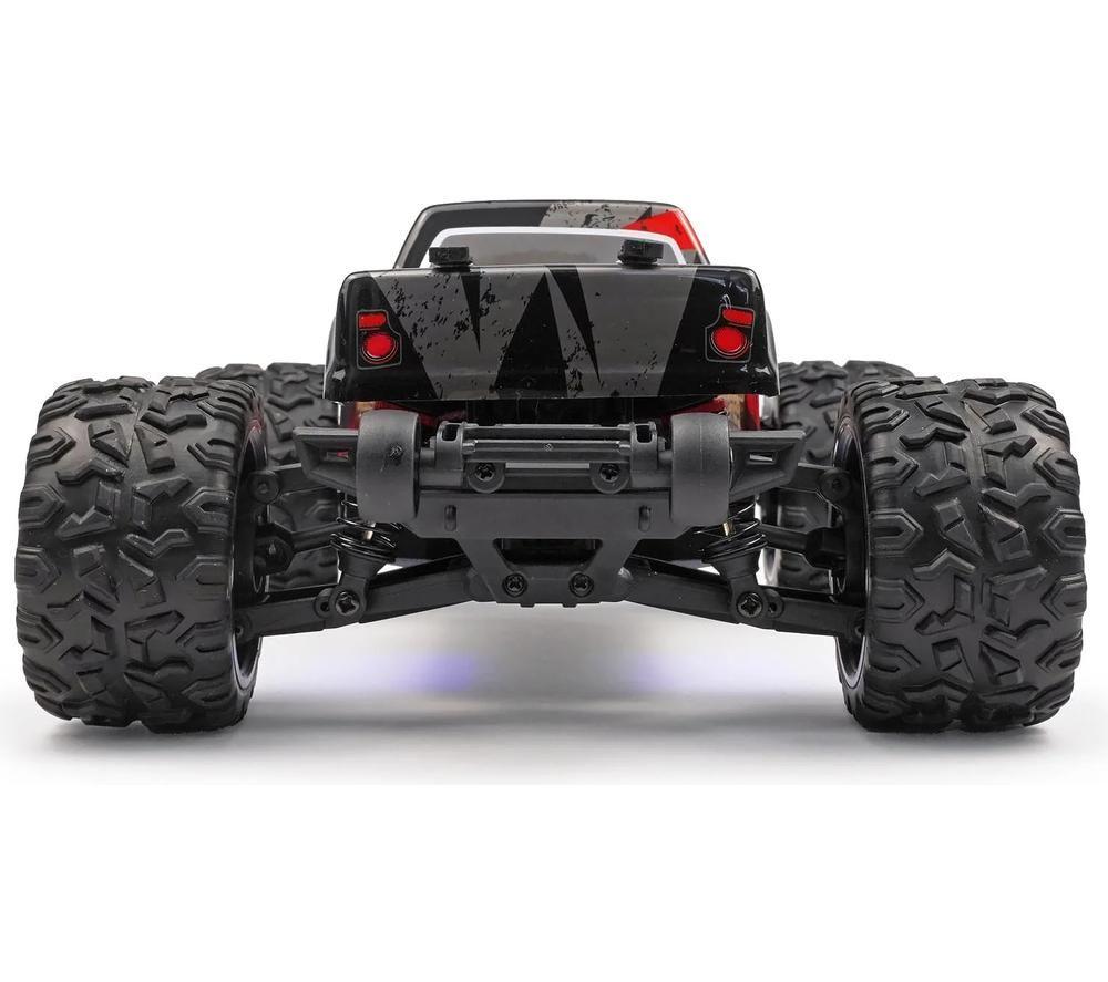 RCG 18-Series Remote Control Brushed Electric Monster Truck - Red image number 13 of 14