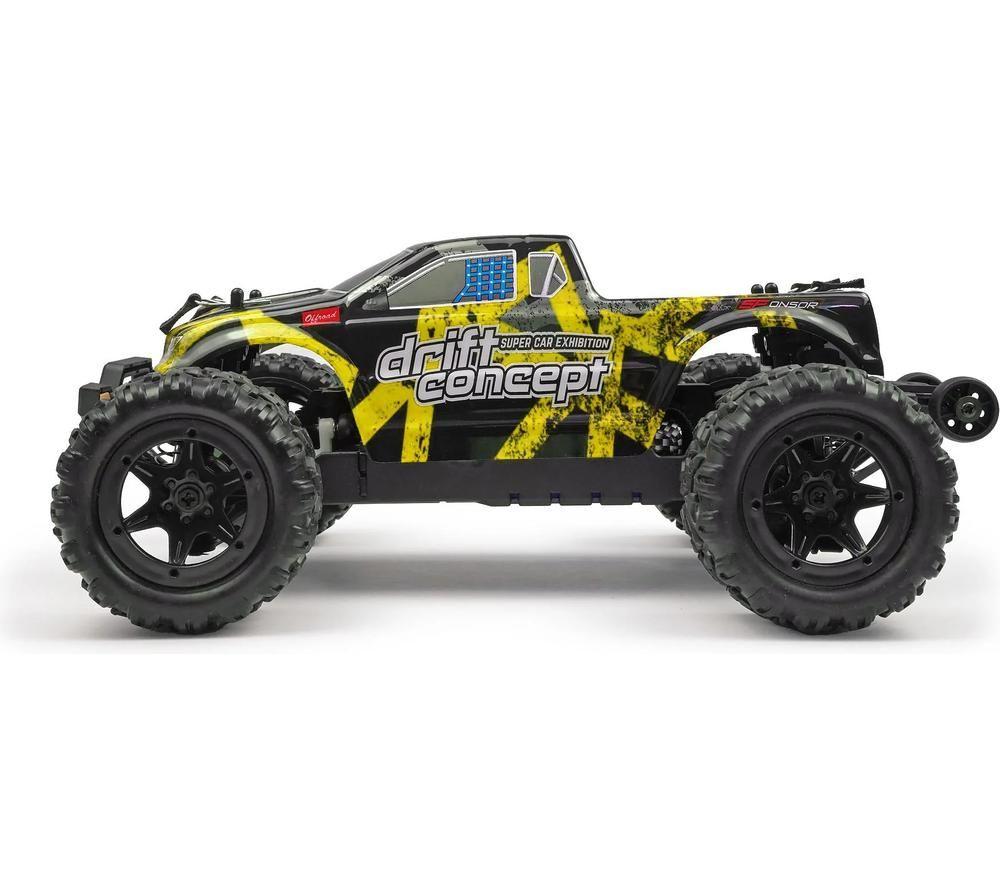 RCG 18-Series Remote Control Brushed Electric Monster Truck - Yellow image number 6 of 15