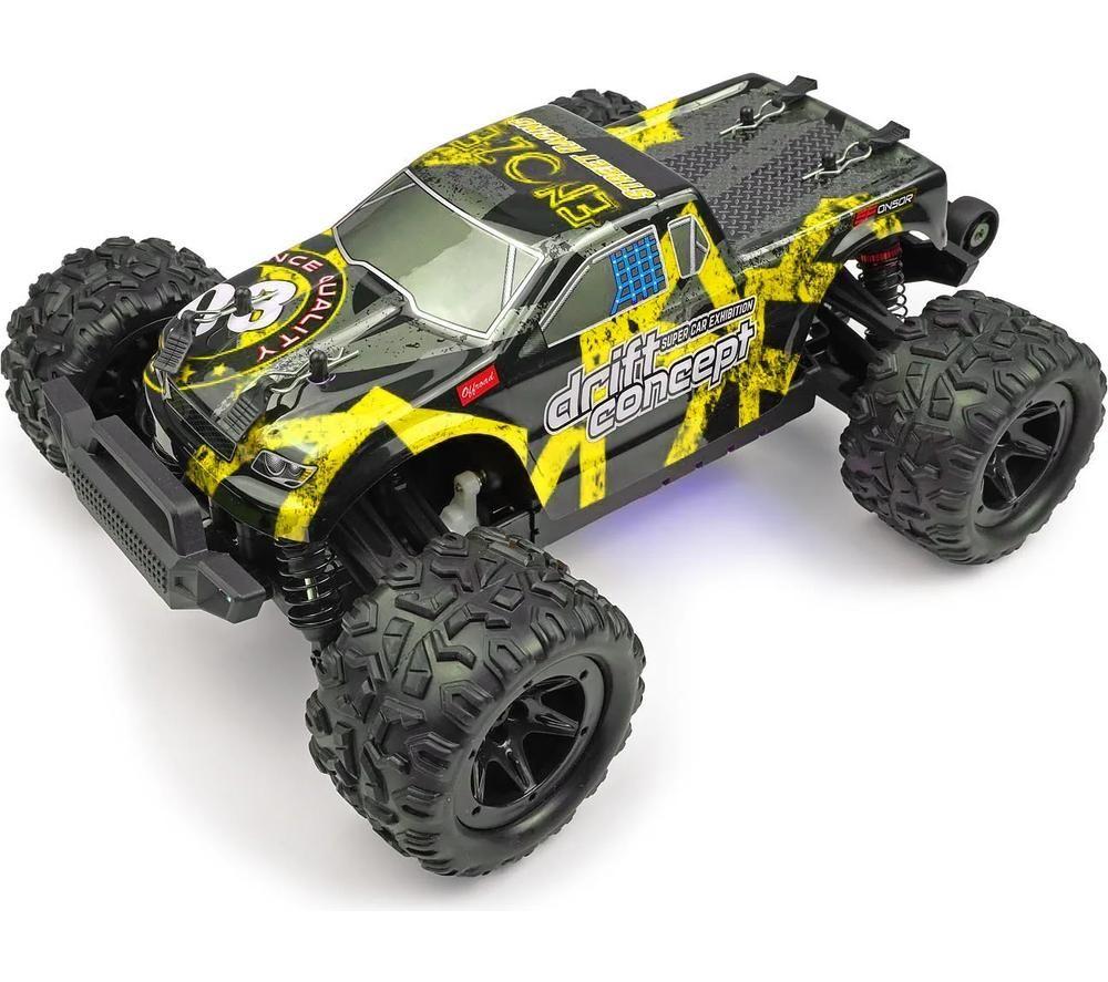 RCG 18-Series Remote Control Brushed Electric Monster Truck - Yellow image number 9 of 15