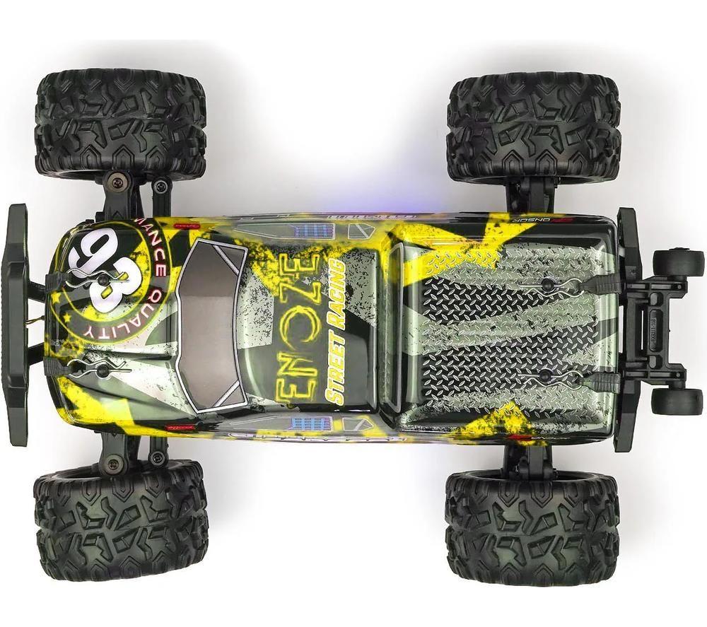 RCG 18-Series Remote Control Brushed Electric Monster Truck - Yellow image number 15 of 15