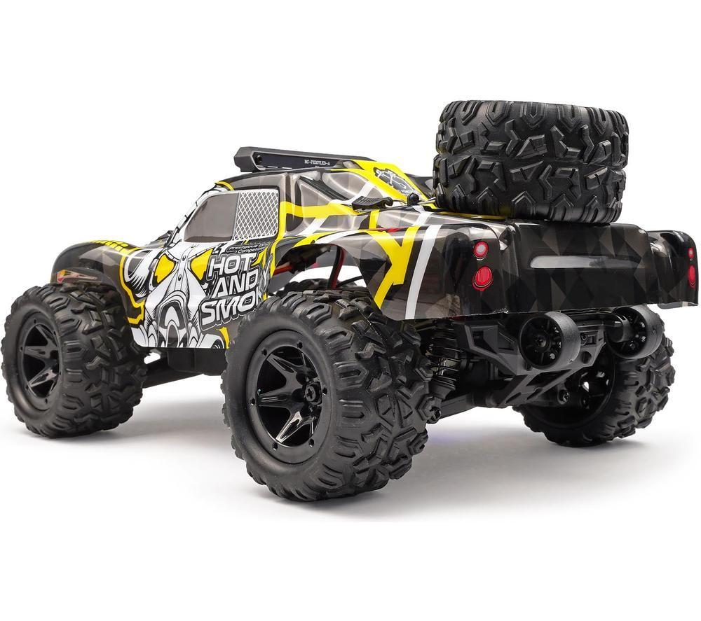 RCG 18-Series Remote Control Brushed Short Course Truck - Yellow image number 9 of 11