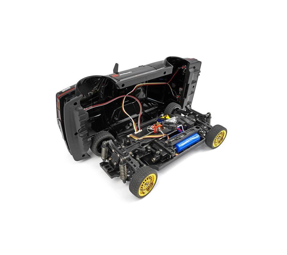 RCG Racing Retro Pro Evo30 Mini Drift Remote Control Car - Black image number 5 of 16
