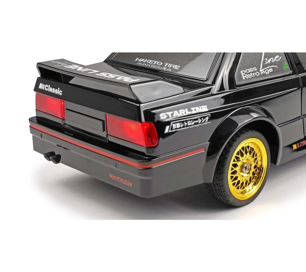 RCG Racing Retro Pro Evo30 Mini Drift Remote Control Car - Black image number 9 of 16
