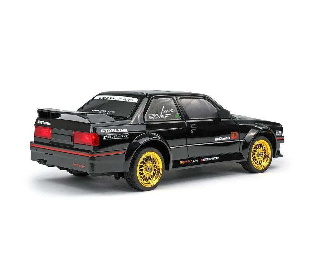 RCG Racing Retro Pro Evo30 Mini Drift Remote Control Car - Black image number 13 of 16