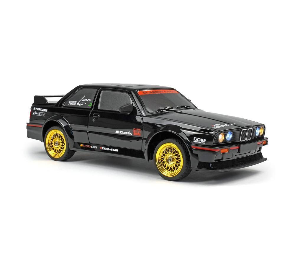 RCG Racing Retro Pro Evo30 Mini Drift Remote Control Car - Black image number 15 of 16