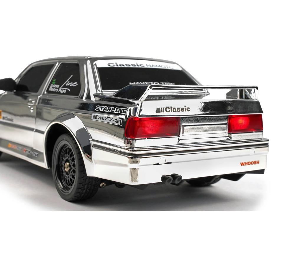 RCG Racing Retro Pro Evo30 Mini Drift Remote Control Car - Silver image number 4 of 11