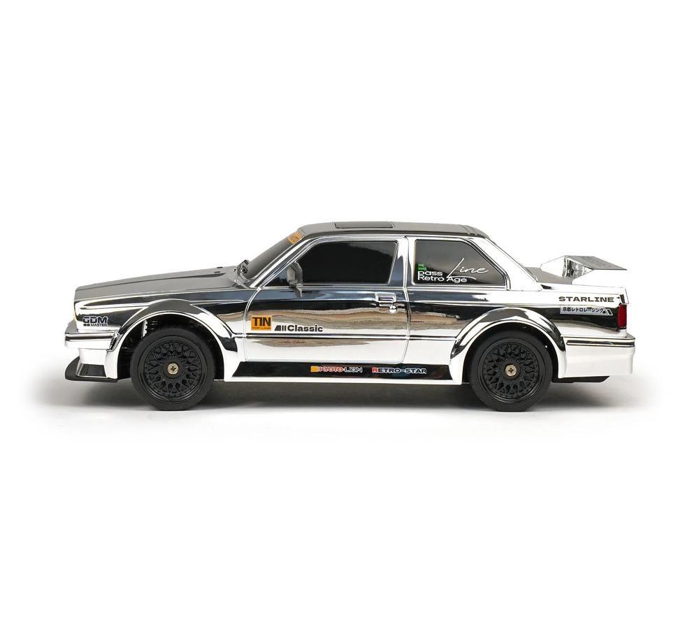 RCG Racing Retro Pro Evo30 Mini Drift Remote Control Car - Silver image number 5 of 11