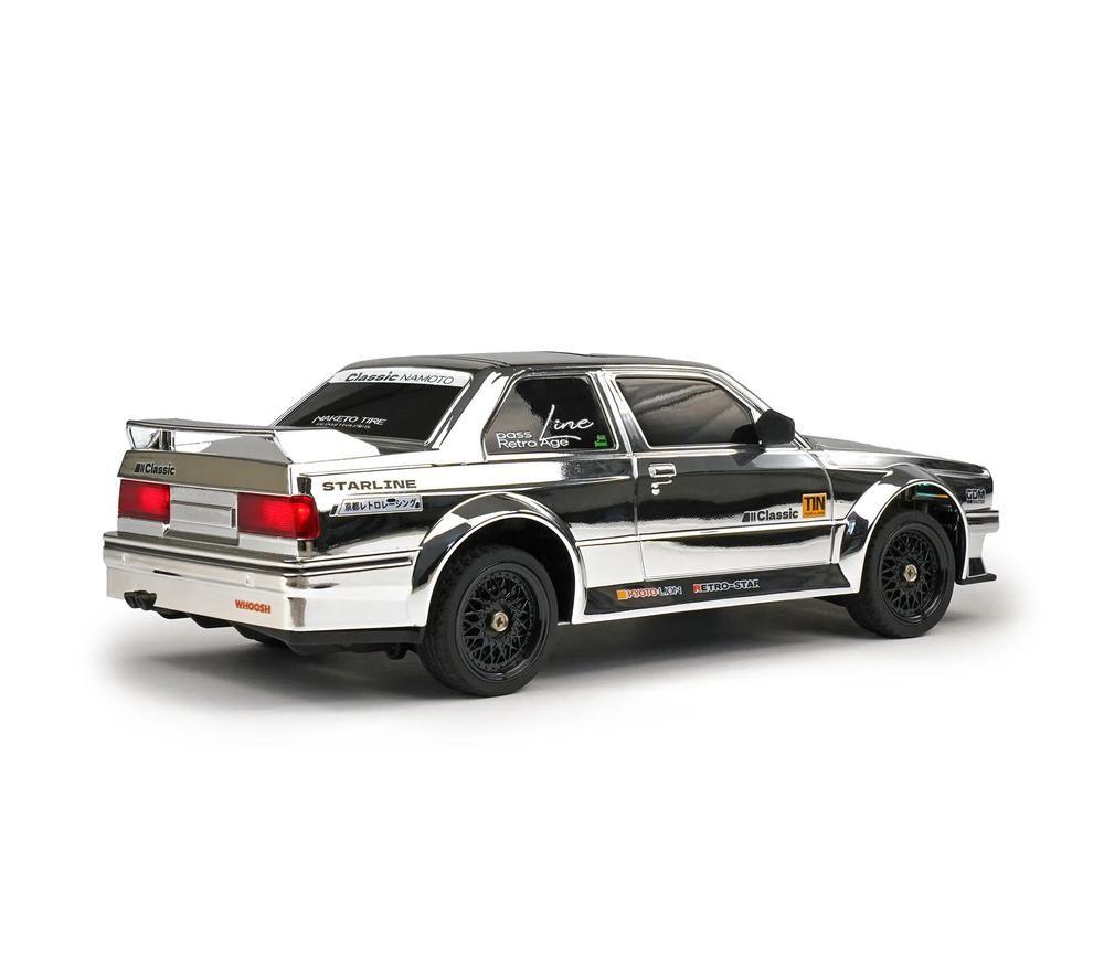 RCG Racing Retro Pro Evo30 Mini Drift Remote Control Car - Silver image number 8 of 11