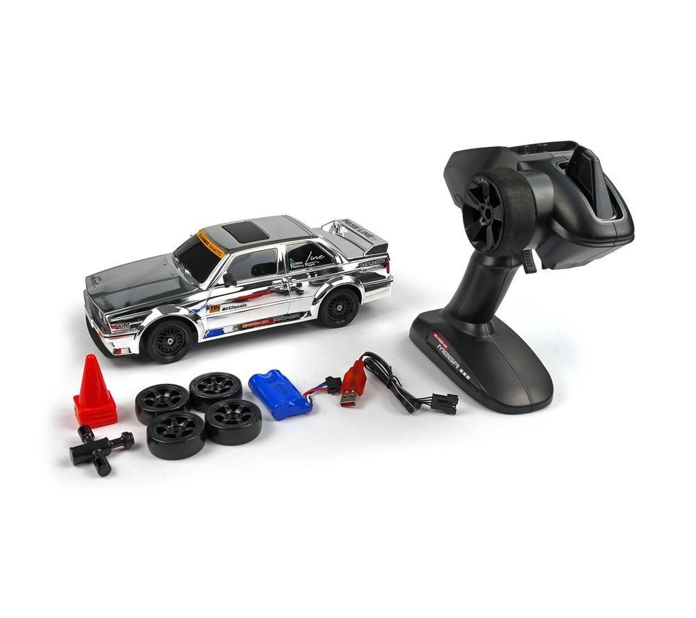 RCG Racing Retro Pro Evo30 Mini Drift Remote Control Car - Silver image number 11 of 11