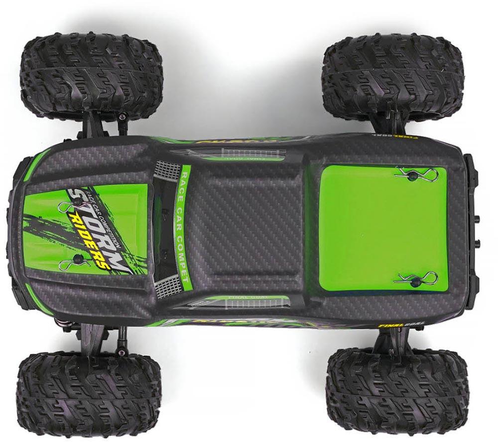 RCG Racing Storm Rider Buggy Remote Control Car - Black & Green image number 9 of 12