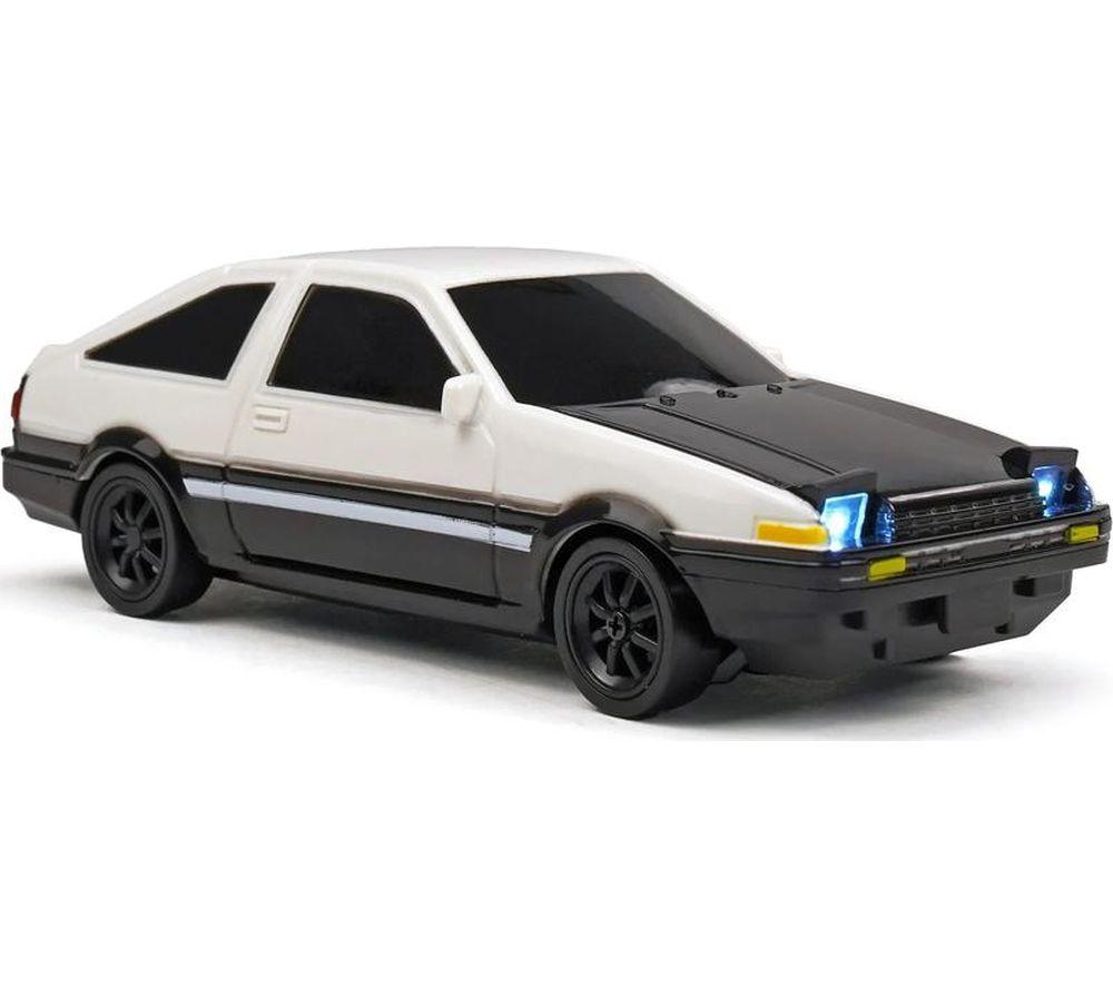 RCG Racing Micro DC Retro Drift Car - White & Black image number 5 of 12