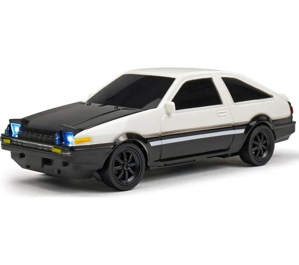 RCG Racing Micro DC Retro Drift Car - White & Black image number 6 of 12