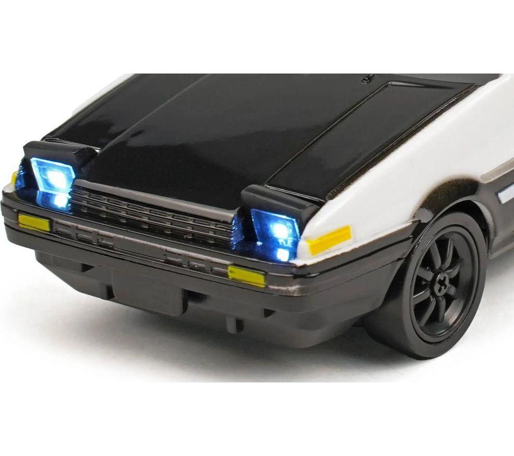 RCG Racing Micro DC Retro Drift Car - White & Black image number 11 of 12
