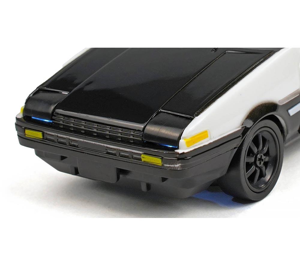 RCG Racing Micro DC Retro Drift Car - White & Black image number 13 of 13
