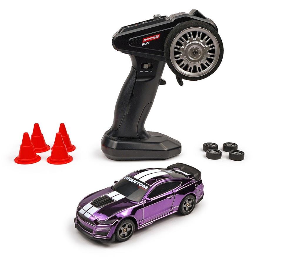 RCG Racing Micro DC 'Legends' GT Drift Car - Purple image number 10 of 11