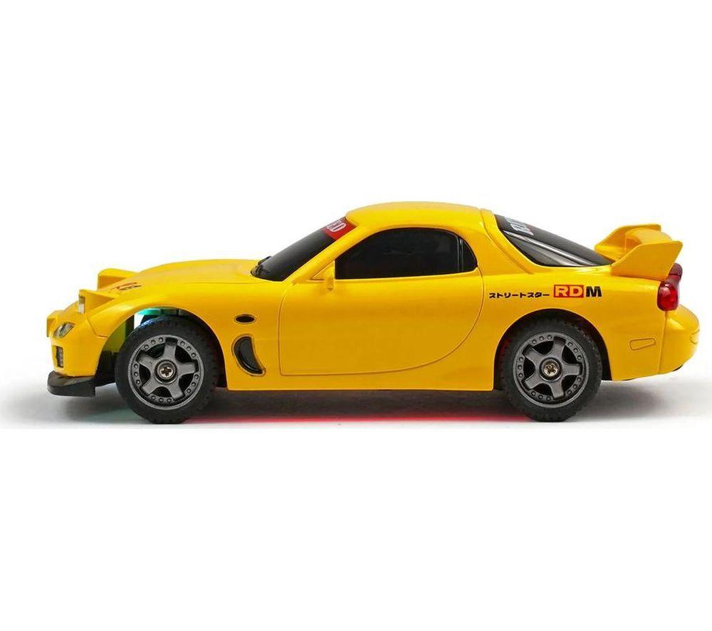 RCG Racing Micro DC 'Legends' JDM R7 Drift Car - Yellow image number 2 of 12