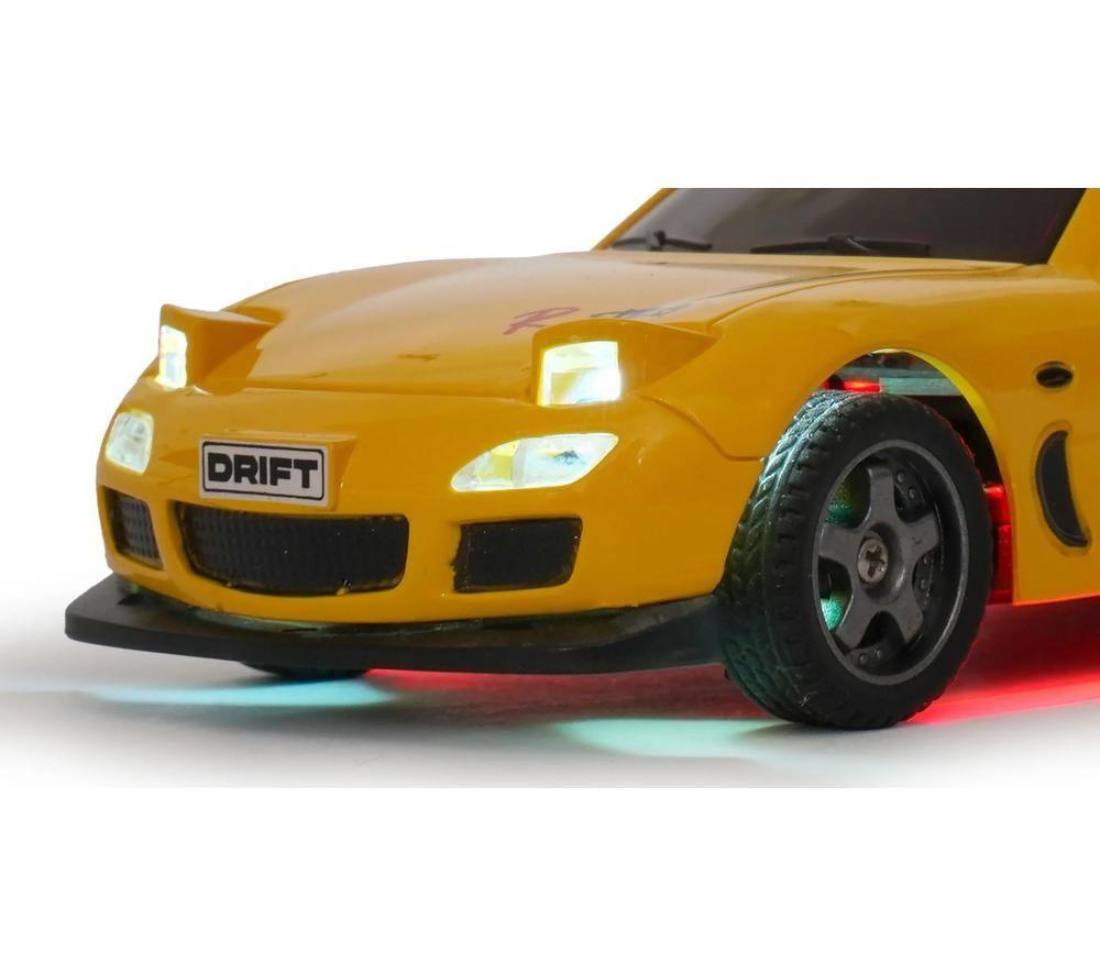 RCG Racing Micro DC 'Legends' JDM R7 Drift Car - Yellow image number 5 of 12