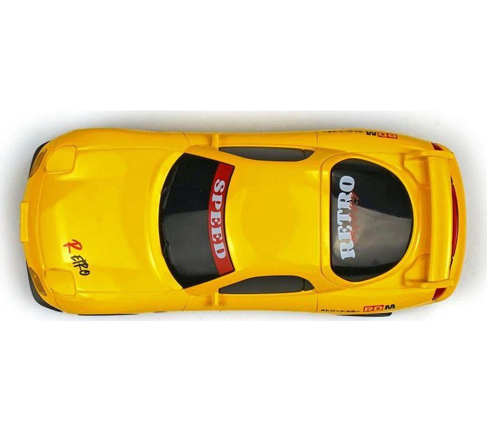 RCG Racing Micro DC 'Legends' JDM R7 Drift Car - Yellow image number 6 of 12