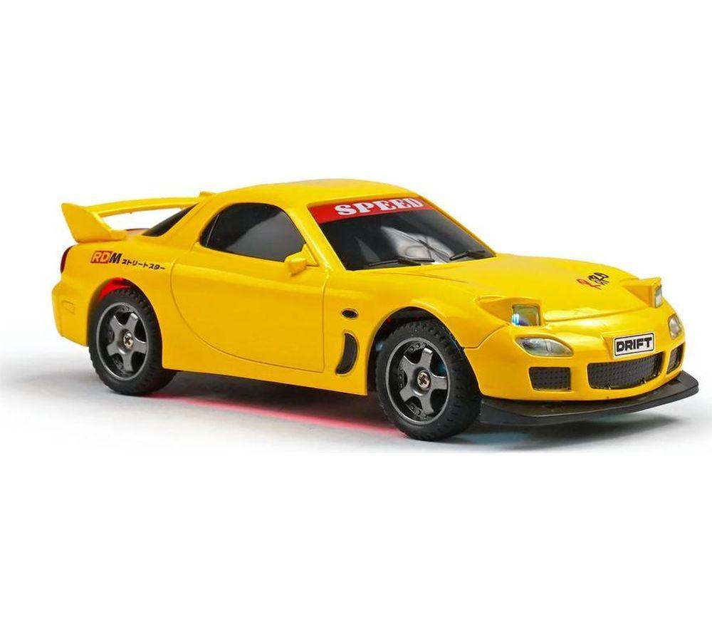 RCG Racing Micro DC 'Legends' JDM R7 Drift Car - Yellow image number 7 of 12