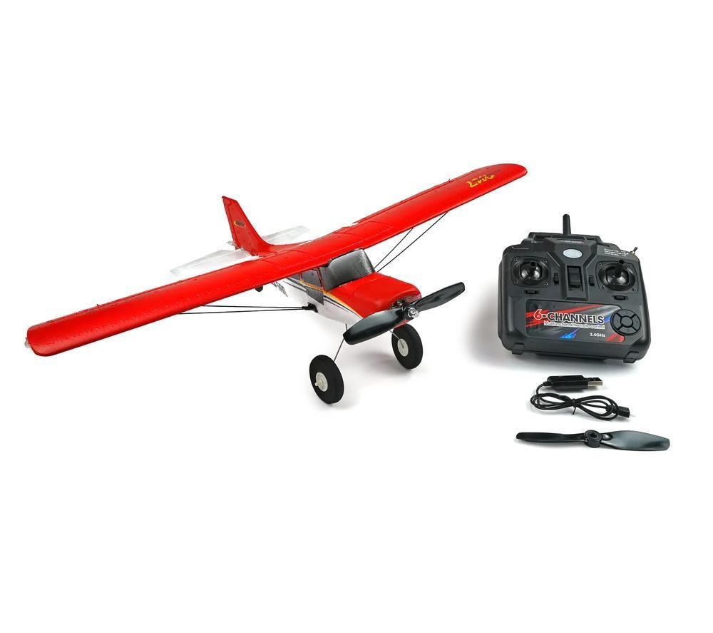 RCG Racing SkyTrainer Remote Control Flying-Wing Plane - Red image number 13 of 13