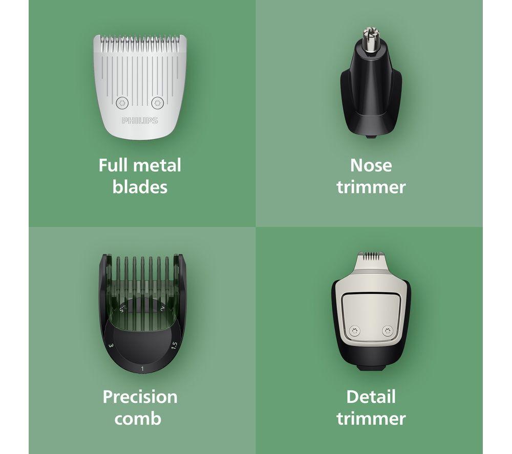 PHILIPS Series 5000 11-in-1 MG5941/15 Wet & Dry Multi Grooming Trimmer - Black & Silver image number 4 of 6