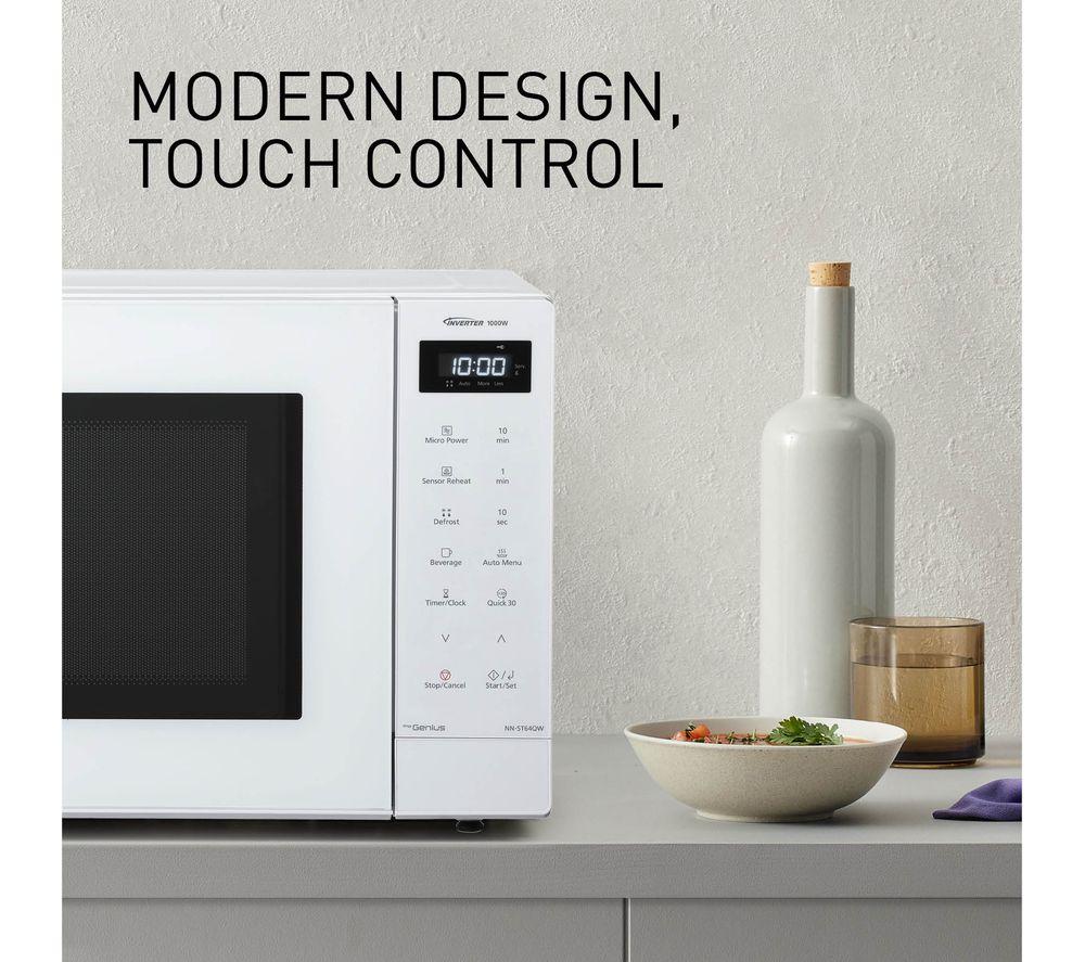 PANASONIC NN-ST64QWBPQ Solo Microwave - White image number 6 of 10