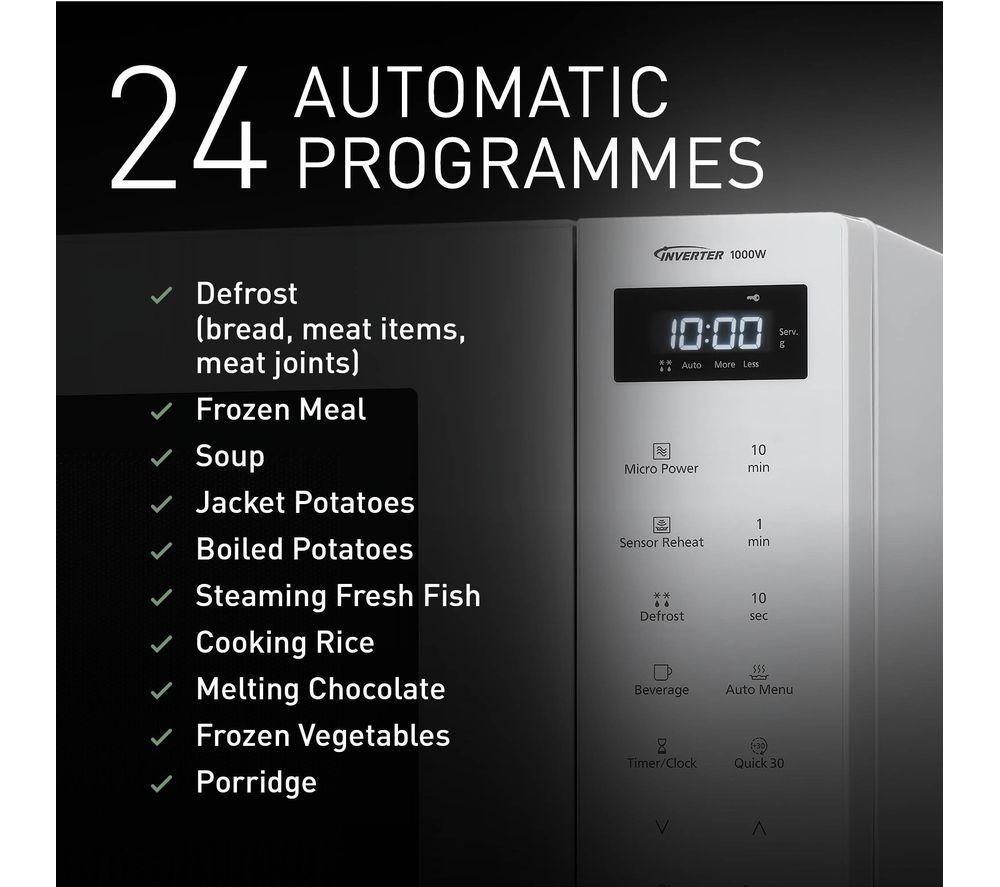 PANASONIC NN-ST64QWBPQ Solo Microwave - White image number 7 of 10
