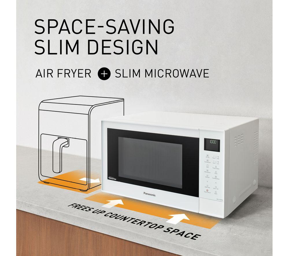 PANASONIC 4-in-1 Air Fryer NN-CT55RWBPQ Combination Microwave - White image number 7 of 8
