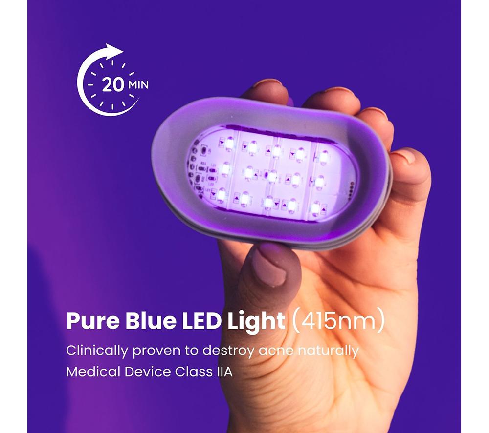 LUSTRE Solo LED Acne Pod - White & Grey image number 5 of 8