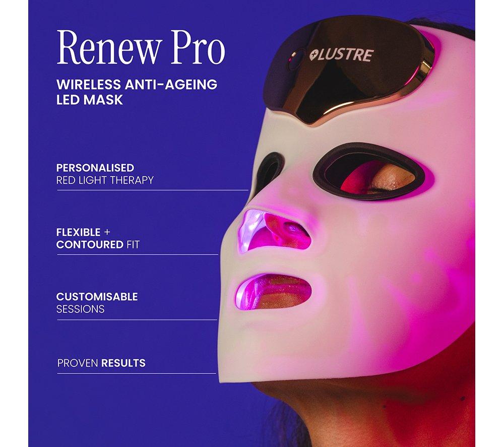 LUSTRE Renew Pro LED Face Mask - White image number 2 of 10
