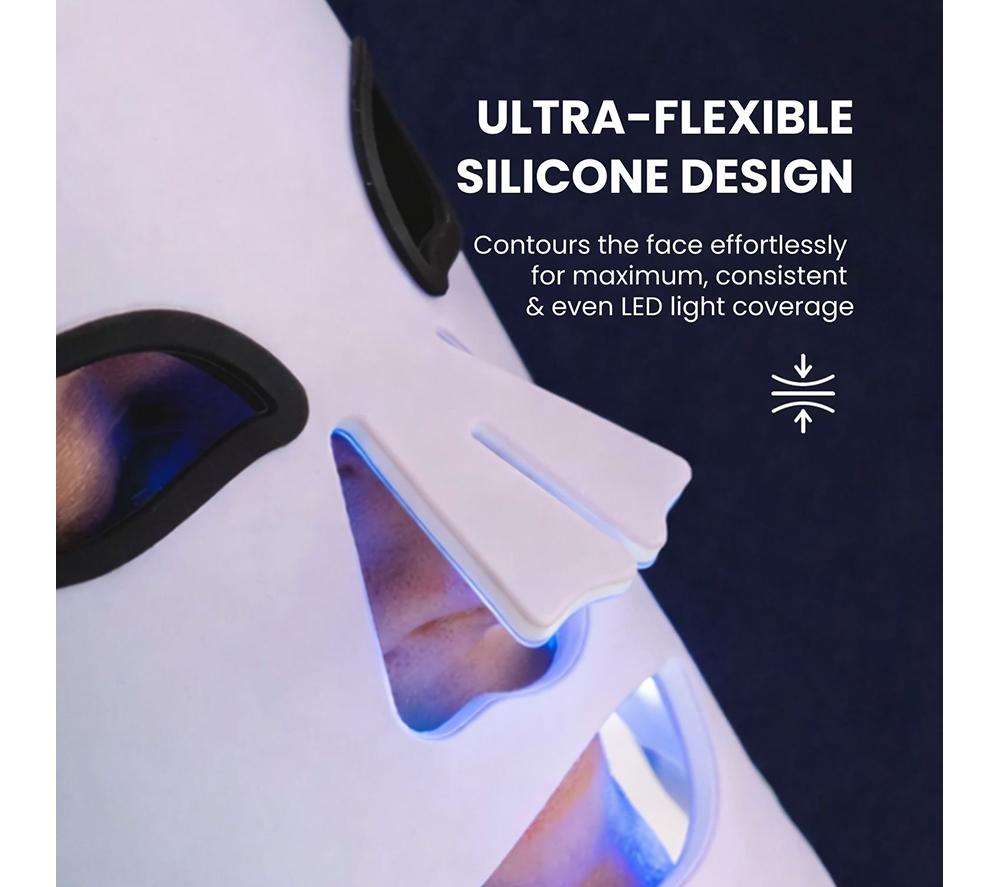 LUSTRE Revive LED Face Mask - White image number 6 of 8