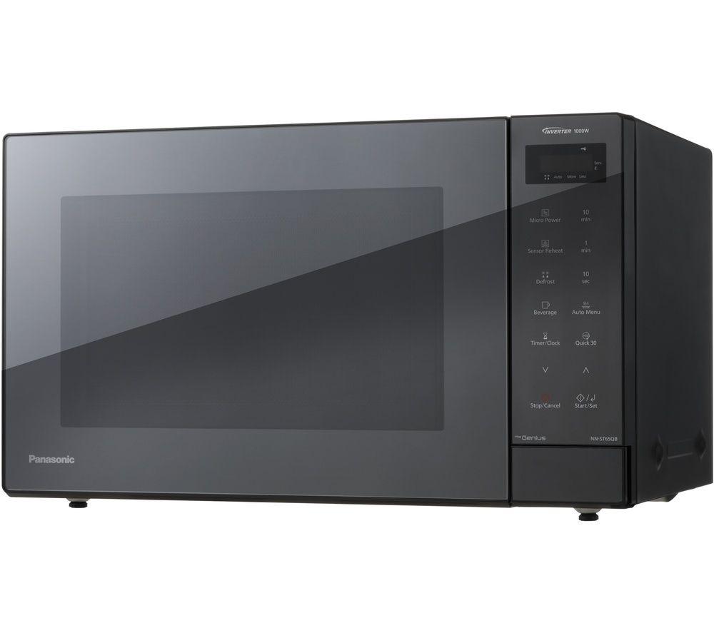 PANASONIC NN-ST65QBBPQ Compact Solo Microwave - Black image number 4 of 10