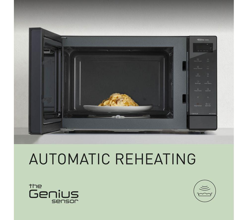 PANASONIC NN-ST65QBBPQ Compact Solo Microwave - Black image number 6 of 10