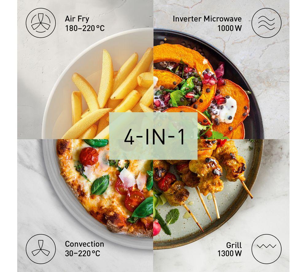 PANASONIC 4-in-1 Air Fryer NN-CT56RBBPQ Combination Microwave - Black image number 4 of 9