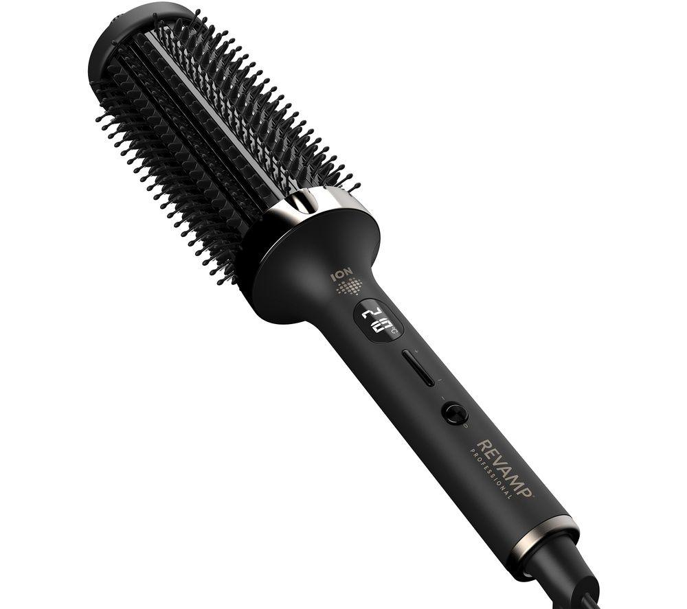 REVAMP Enigma Revelation ShinePro Ceramic Hot Brush - Black image number 3 of 5