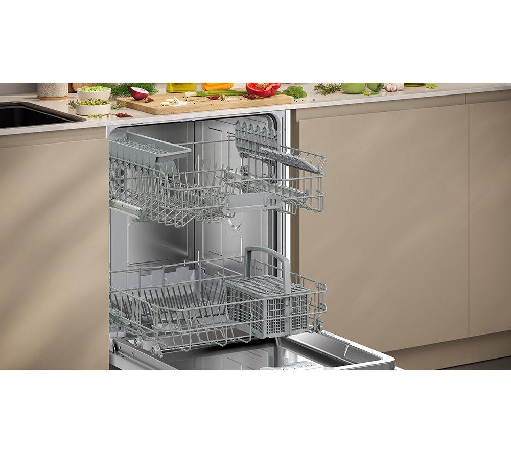 NEFF N50 S175HTX14G Full-size Fully Integrated WiFi-enabled Dishwasher image number 4 of 16
