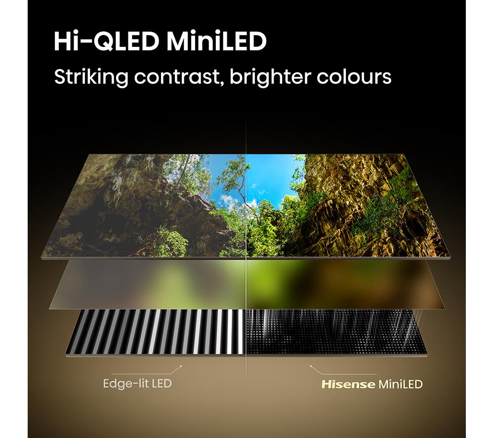 HISENSE U7S 100" Mini LED 4K 144Hz Smart AI TV with Freely - 100U7STUK image number 5 of 15