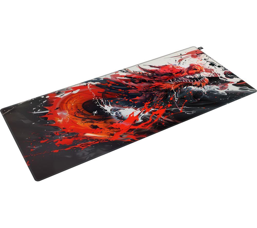 CHERRY XTRFY GP6 Hydrus Red Gaming Mouse Mat - Multicolour, XL image number 2 of 5